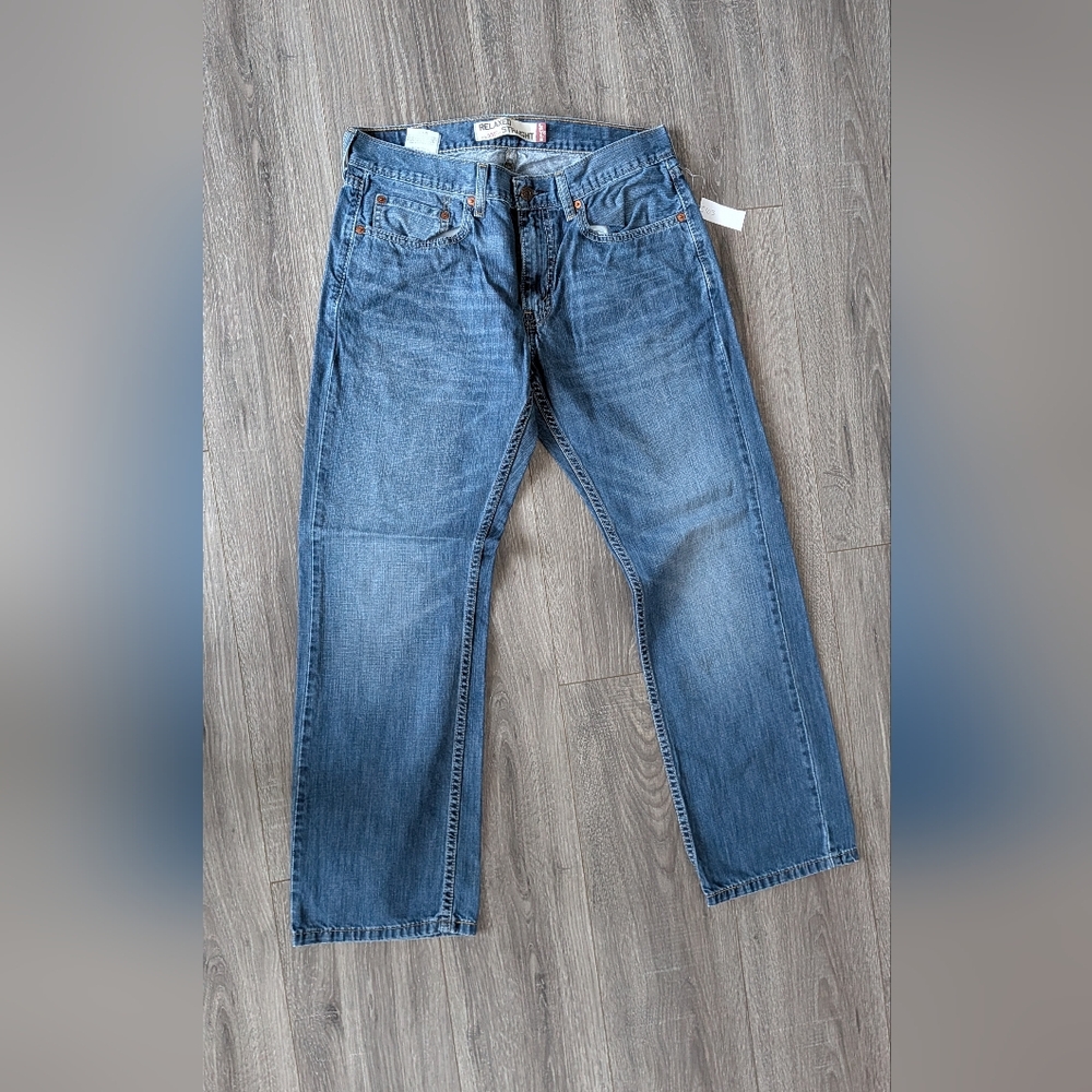 Levi's Relaxed Fit Blue Jeans for Men